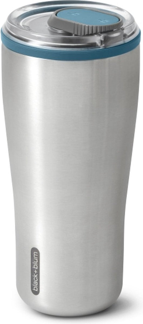 Sort blum sort+blum rustfri termokandekop - 600ml - blå
