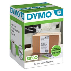 Dymo label stor lb4xl 220 104x159mm