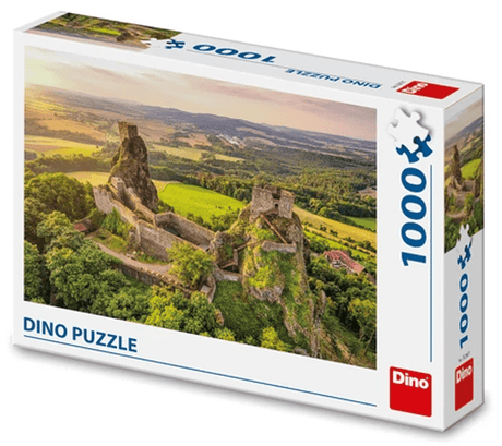 Dinotoys dino puslespil - Trosky slot i Tjekkiet - 1000 brikker