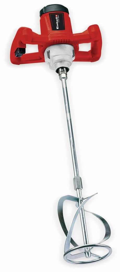 Einhell electric paint and mortar mixer tc-mx 1200 e - 1200 w - 0-680 t min adjustable - incl. blandestang til mørtel