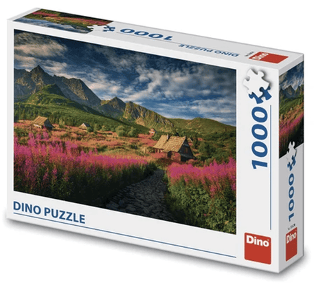 Dinotoys dino puslespil fra Gasienica Valley - 1000 brikker