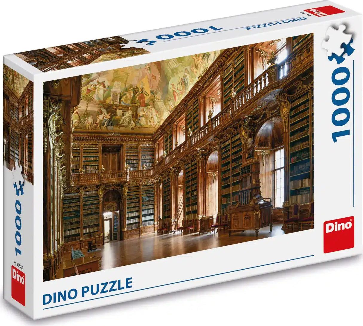 Dinotoys dinosaurpuslespil fra Prags filosofiske sal - 1000 brikker