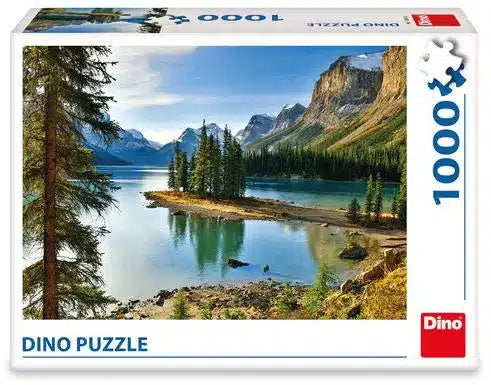 Dinotoys dino puslespil Jasper National Park Alberta Canada - 1000 brikker