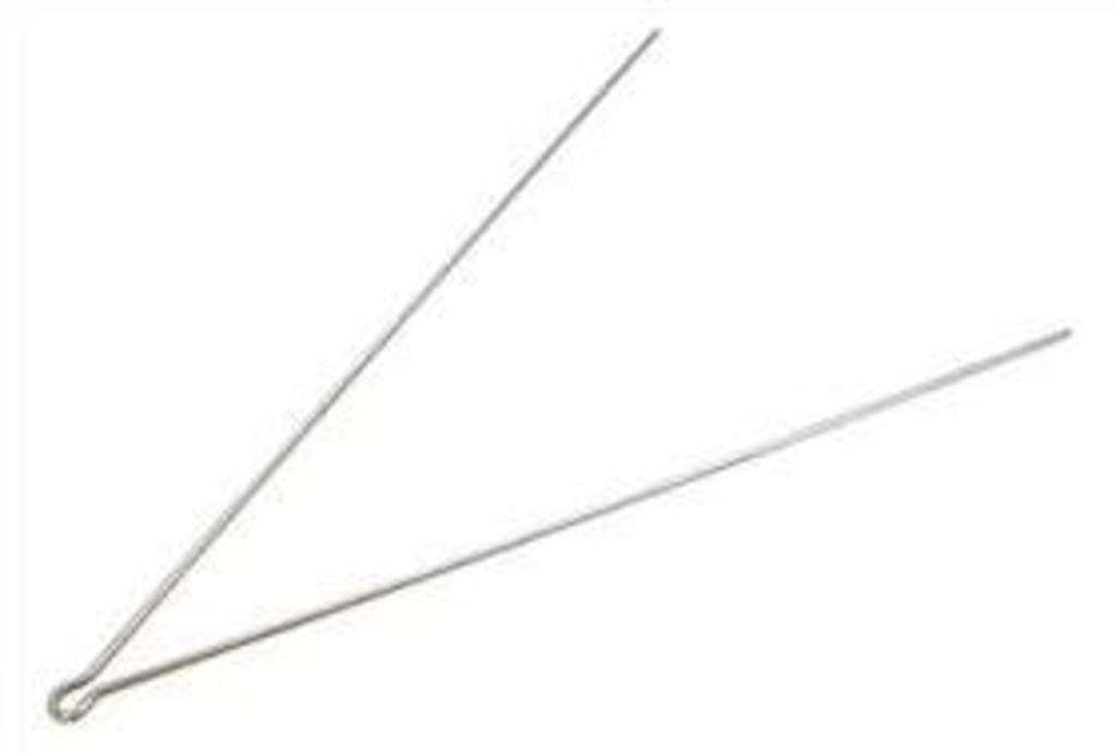 Batavus anp spatd stang 28 sks gevind 345mm rustfrit stål