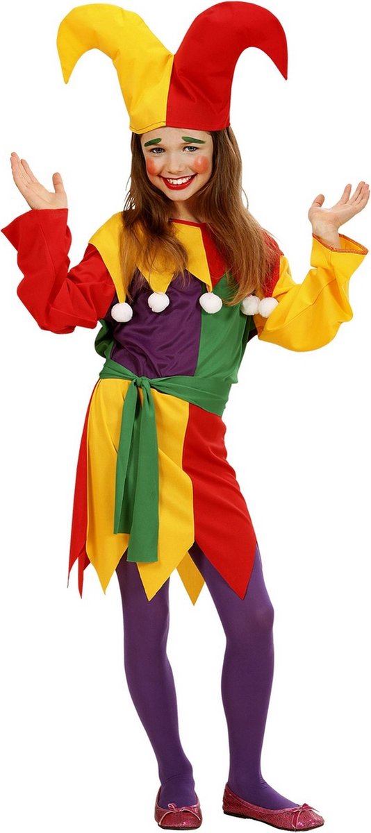 Finidi joker gøgler jakkesæt til barn