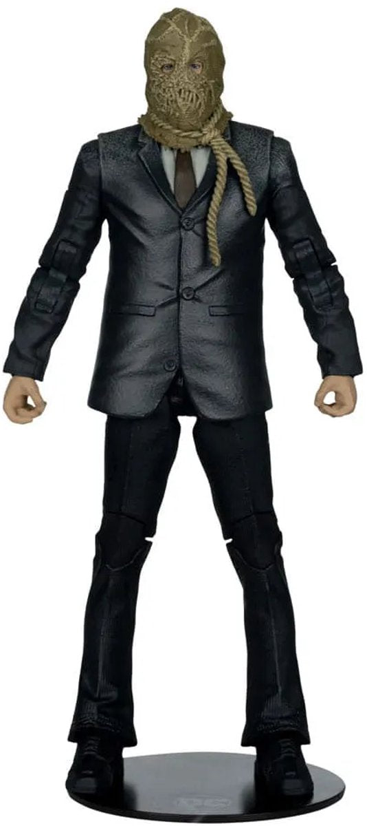 Mcfarlane legetøj batman begynder dc multiverse actionfigur fugleskræmsel (chase version) 18 cm actionfigur
