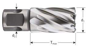 Rotec kernebor hss-xe silver-line 38,0 mm sl30