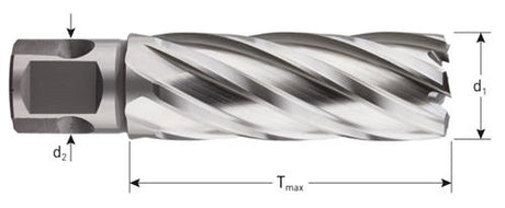 Rotec kernebor hss-xe silver-line 26,0 mm sl55