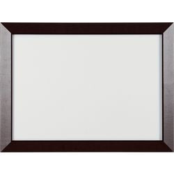 Whiteboard bi-office kamashi 60x45cm brun ramme