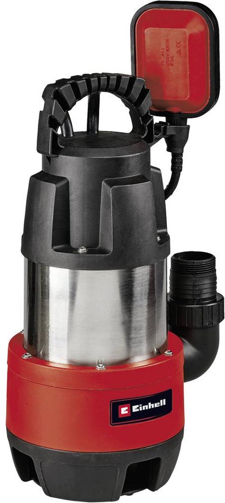 Einhell elektrisk snavsvandspumpe GC-DP 9040 n - 900 W - 22.000 l h - snavs op til ø40 mm - trinløst justerbar svømmerafbryder - inkl. universal slangetilslutning