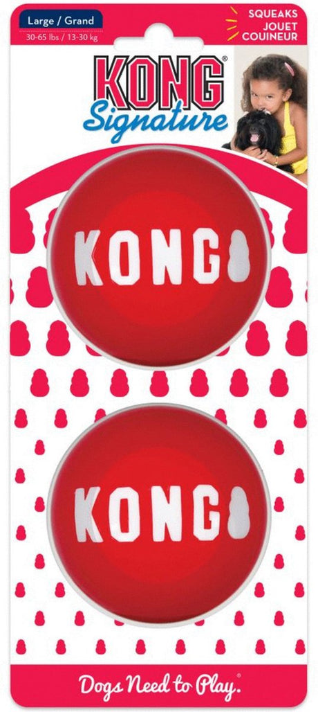 Kong signaturbolde store 8,5 cm 2 stk