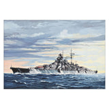 Revell slagskib bismarck - 1:700