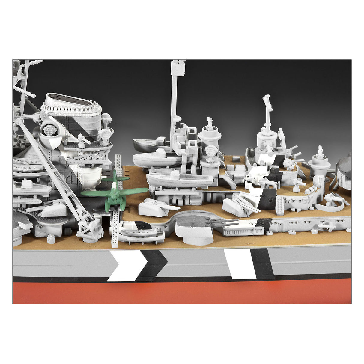 Revell slagskib bismarck - 1:700