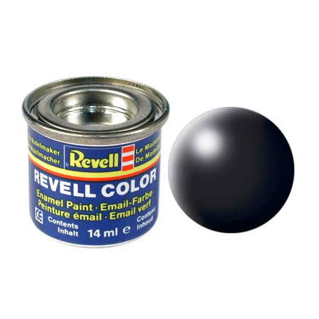 Revell emaljemaling # 302 - sort, satin mat