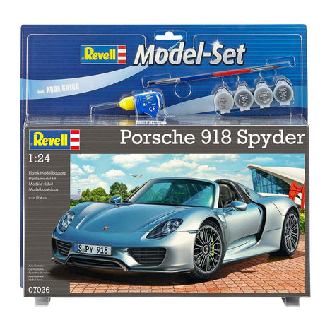 Revell modelsæt - Porsche 918 spyder - inkl. grundlæggende malingsfarver
