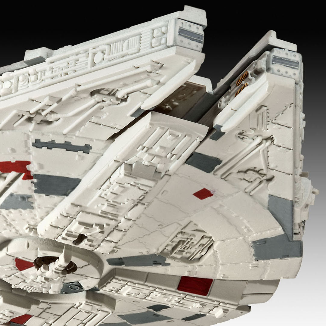 Revell modelbyggesæt rumrejser - 03600 star wars millennium falcon plastic - 1:241 - modelfremstilling