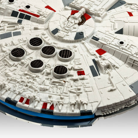 Revell modelbyggesæt rumrejser - 03600 star wars millennium falcon plastic - 1:241 - modelfremstilling