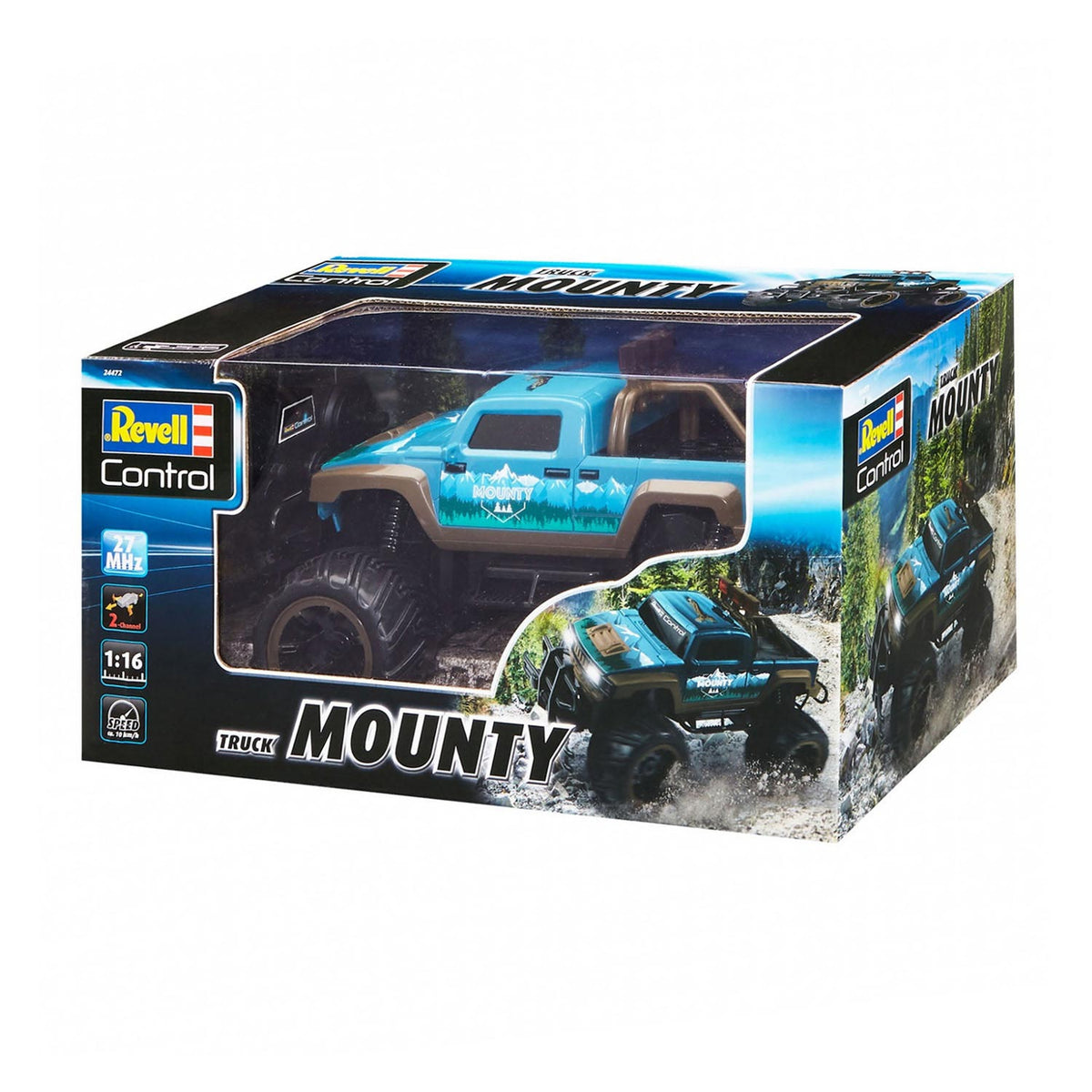 Revell rc styret bil - lastbilmontering