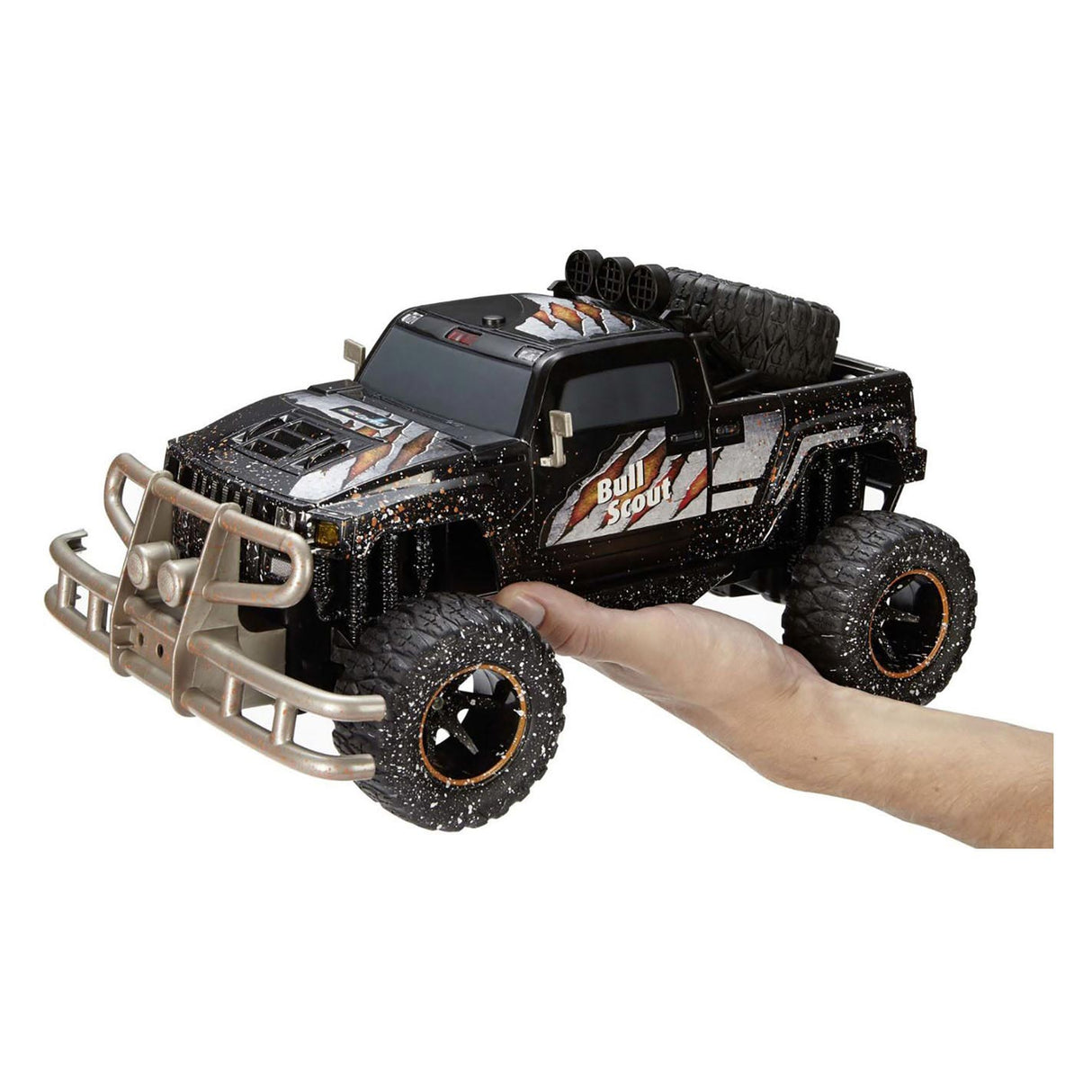 Revell rc kontrolleret bil - monster truck bull spejder