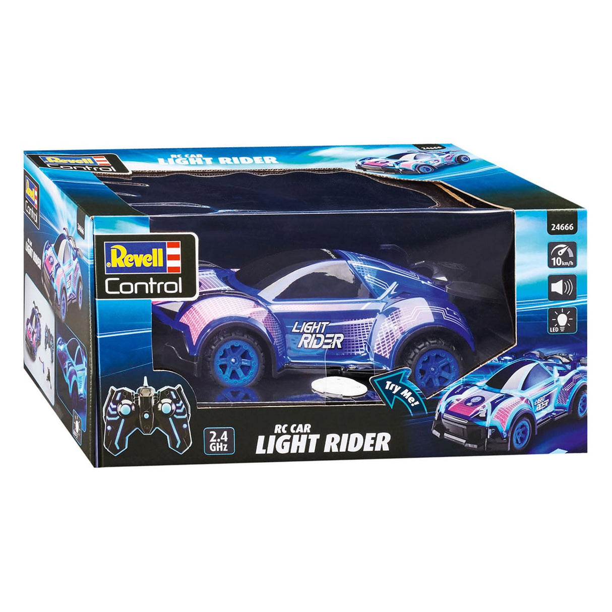 Revell rc styret bil - let rytter