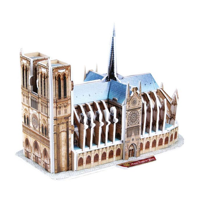 Revell puslespil - 00121 notre-dame de paris 3d puslespil