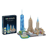 Revell 3D puslespil byggesæt - New York Skyline 123 stk.
