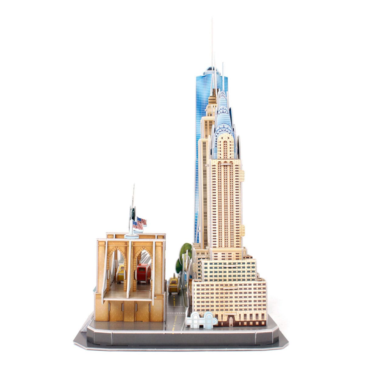 Revell 3D puslespil byggesæt - New York Skyline 123 stk.