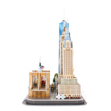 Revell 3D puslespil byggesæt - New York Skyline 123 stk.