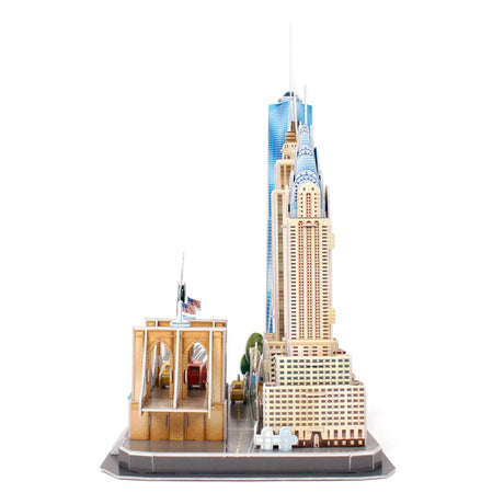 Revell 3D puslespil byggesæt - New York Skyline 123 stk.