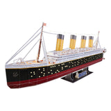 Revell 3D puslespil byggesæt - RMS Titanic LED Edition 266 stk.
