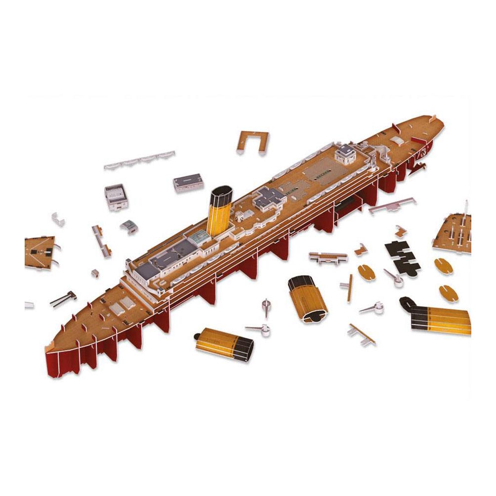 Revell 3D puslespil byggesæt - RMS Titanic LED Edition 266 stk.