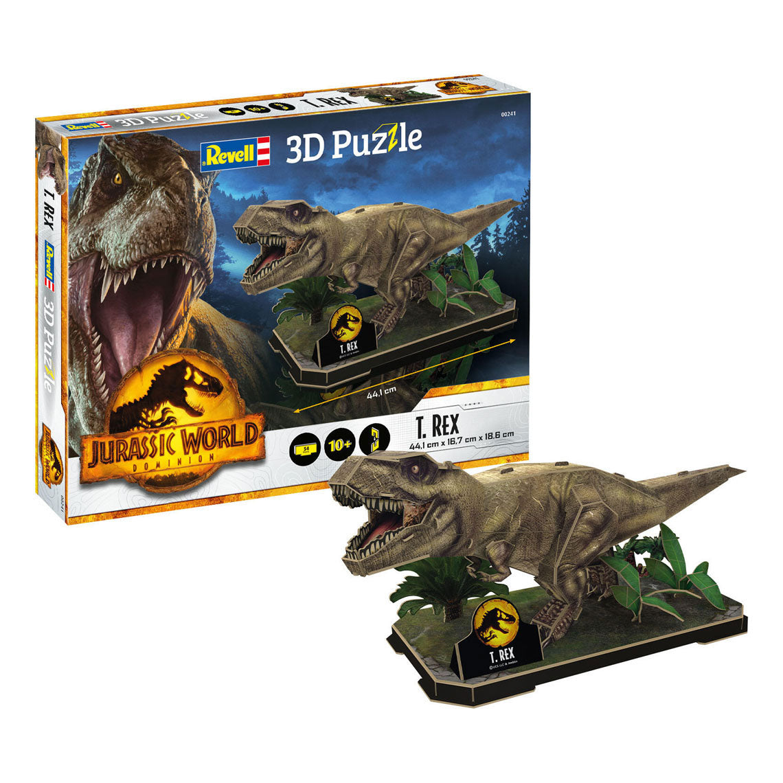 Revell 3D puslespil byggesæt - Jurassic World Dominion T-Rex