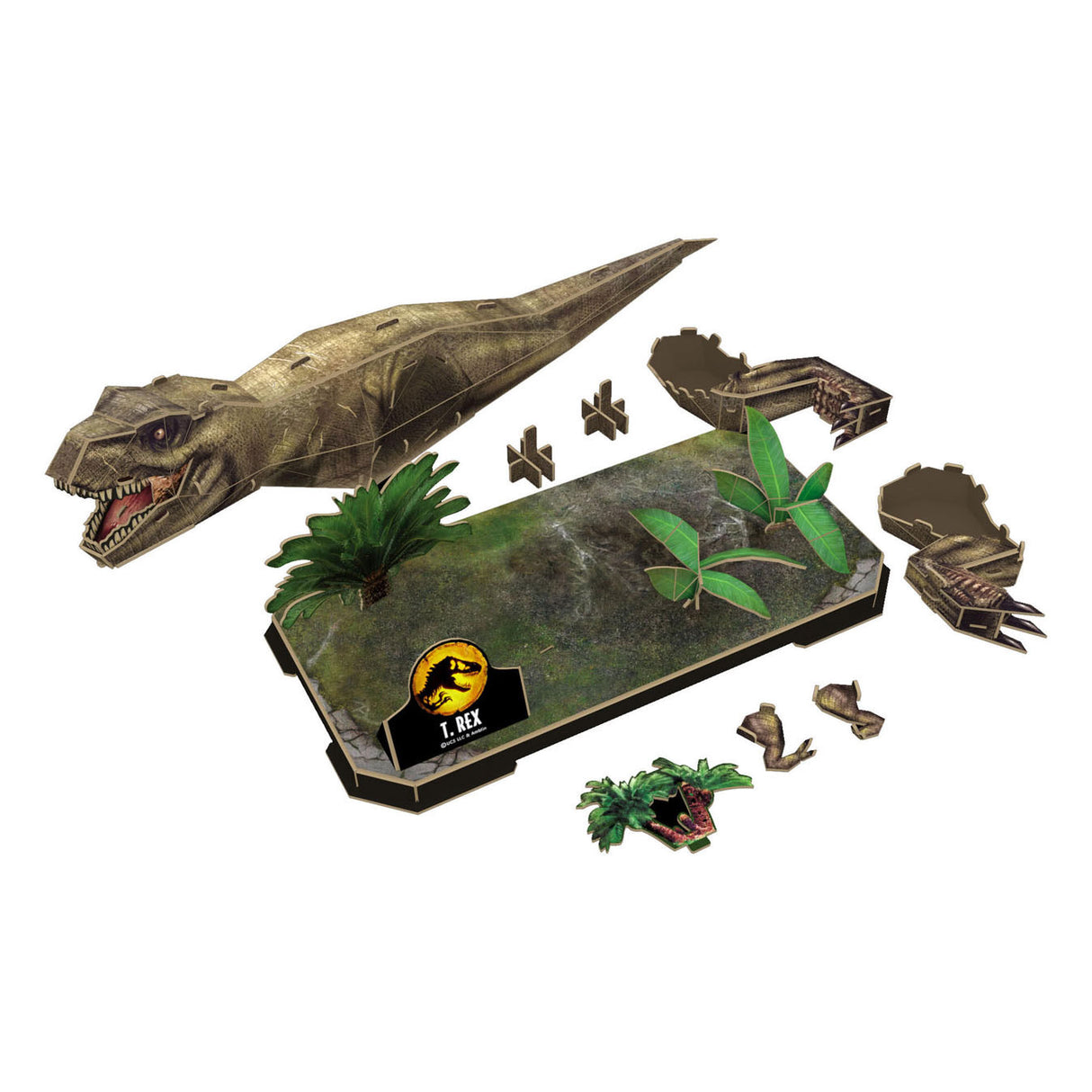 Revell 3D puslespil byggesæt - Jurassic World Dominion T-Rex