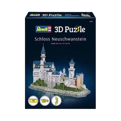 Revell 3D puslespil byggesæt Neuschwanstein Castle - 121 brikker.