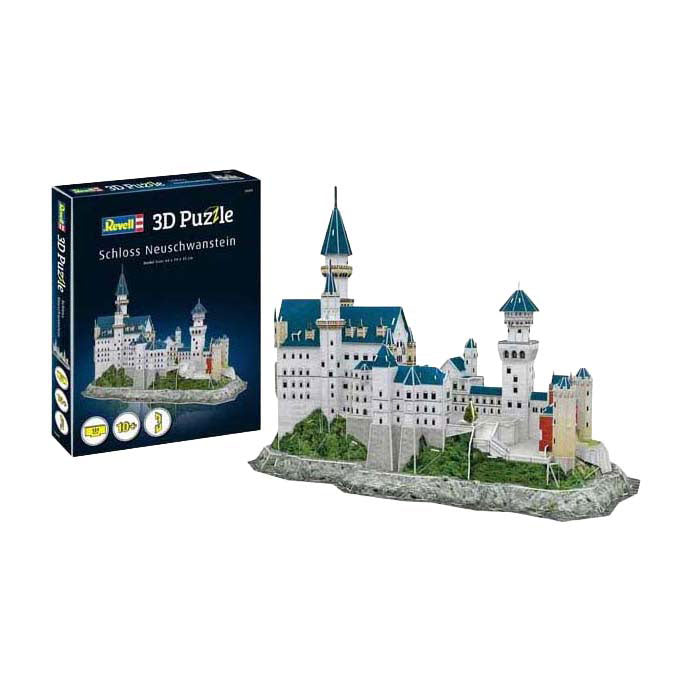 Revell 3D puslespil byggesæt Neuschwanstein Castle - 121 brikker.