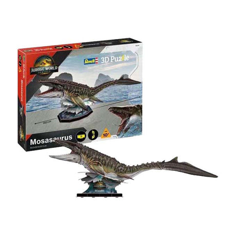 Revell 3D puslespil byggesæt Jurassic World - Mosasaurus - 83 stykker.
