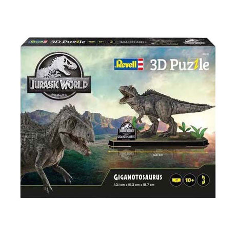 Revell 3D puslespil byggesæt Jurassic World - Giganotosaurus - 60 stykker.