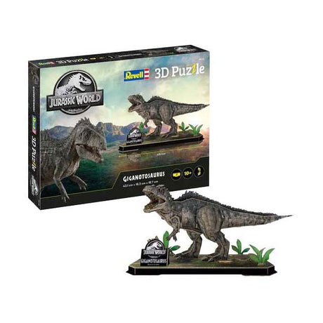 Revell 3D puslespil byggesæt Jurassic World - Giganotosaurus - 60 stykker.