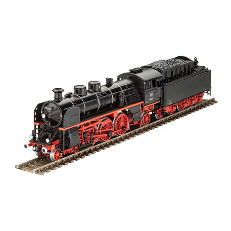 Revell modelsæt militærkøretøjer - 02167 baureihe 18 505 - tender 2'3' t 38 - damplokomotiv plast - 1:87 - modelkonstruktion