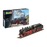 Revell modelsæt militærkøretøjer - 02167 baureihe 18 505 - tender 2'3' t 38 - damplokomotiv plast - 1:87 - modelkonstruktion