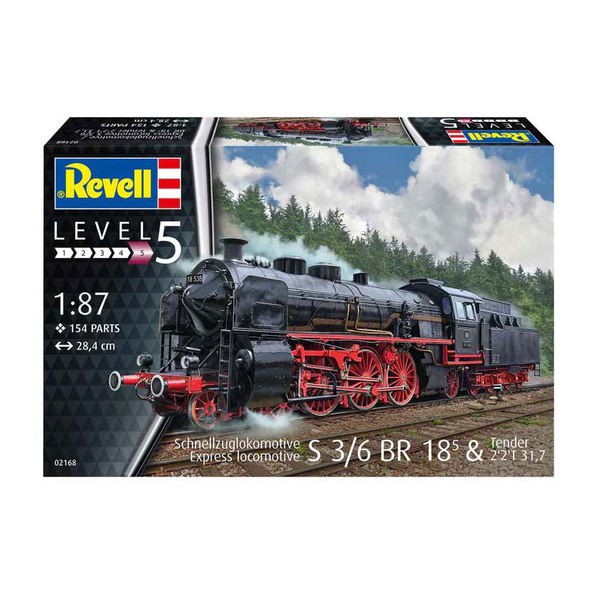 Revell modelsæt - ekspreslokomotiv 1:87 - 154 stk.
