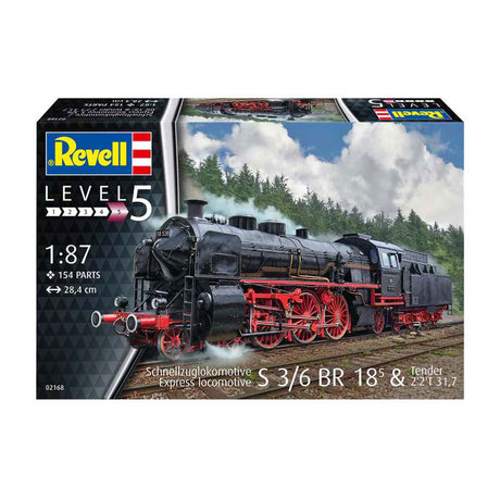 Revell modelsæt - ekspreslokomotiv 1:87 - 154 stk.