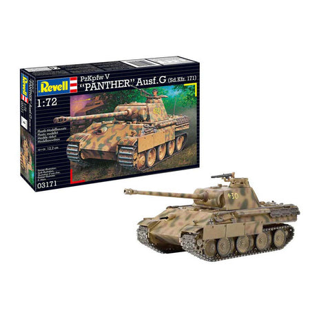 Revell modelsæt - panter ausf.g 1:72 - 124 stk.