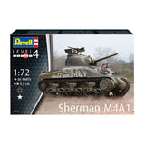 Revell modelsæt - sherman m4a1 1:72 - 86 stk.