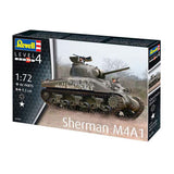 Revell modelsæt - sherman m4a1 1:72 - 86 stk.
