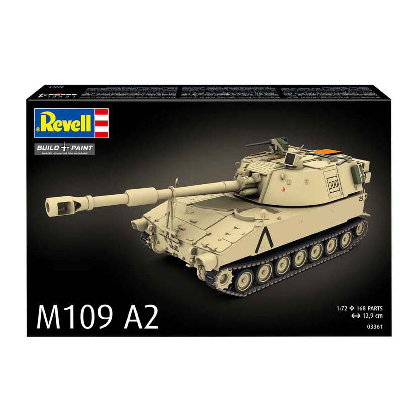 Revell modelsæt - m109 a2 1:72 - 168stk.