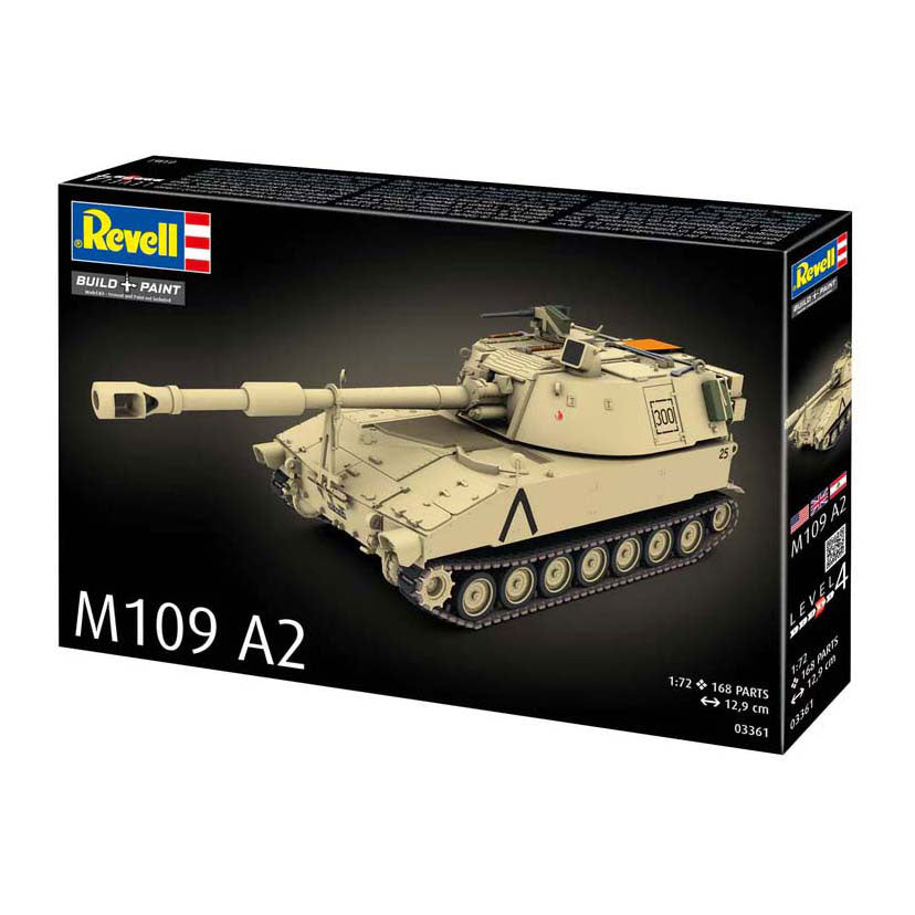 Revell modelsæt - m109 a2 1:72 - 168stk.