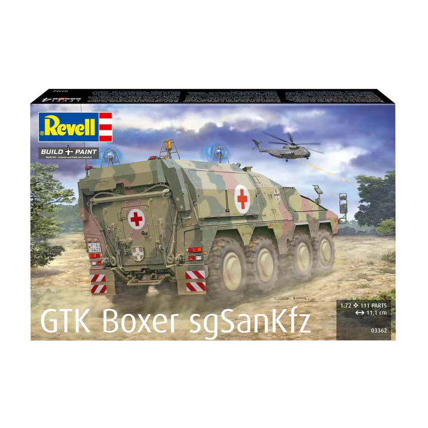 Revell modelsæt - gtk boxer sgsankfz 1:72 - 111stk.