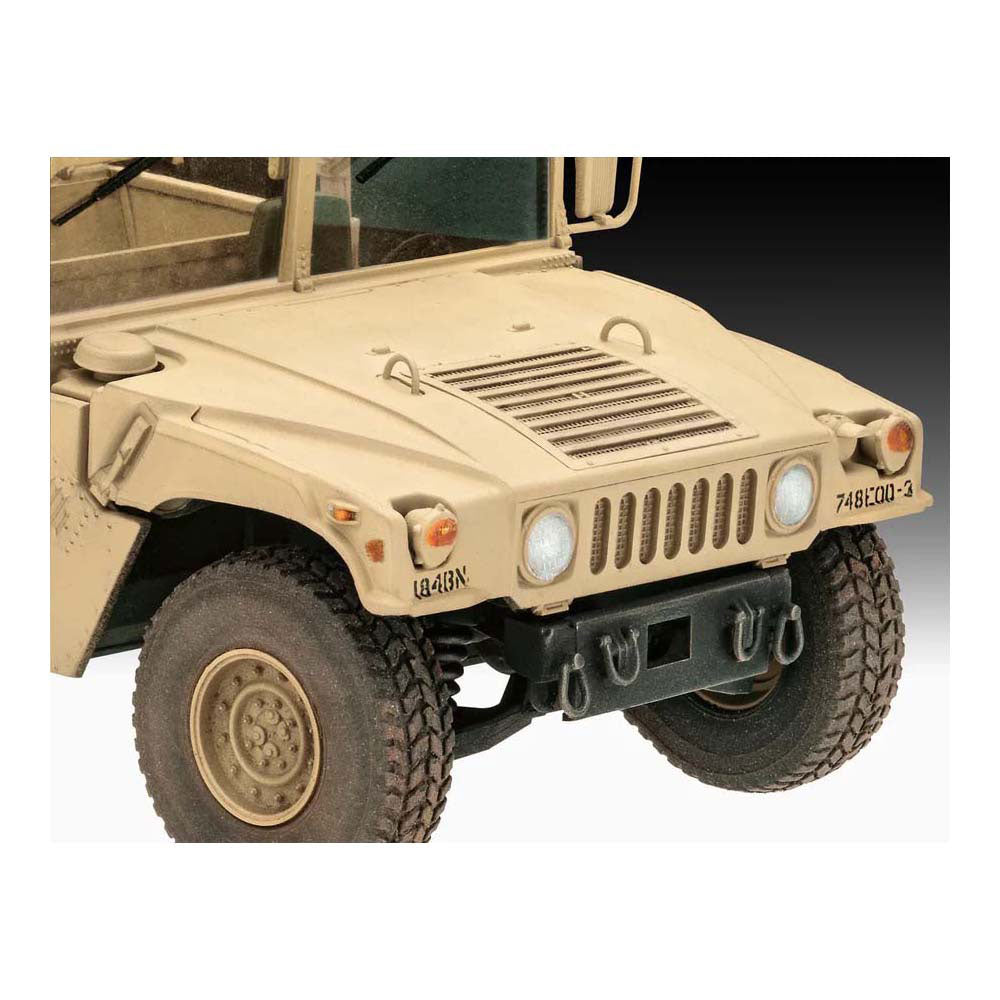 Revell modelsæt - hmmwv m109 7a2 1:35 - 156 stk.