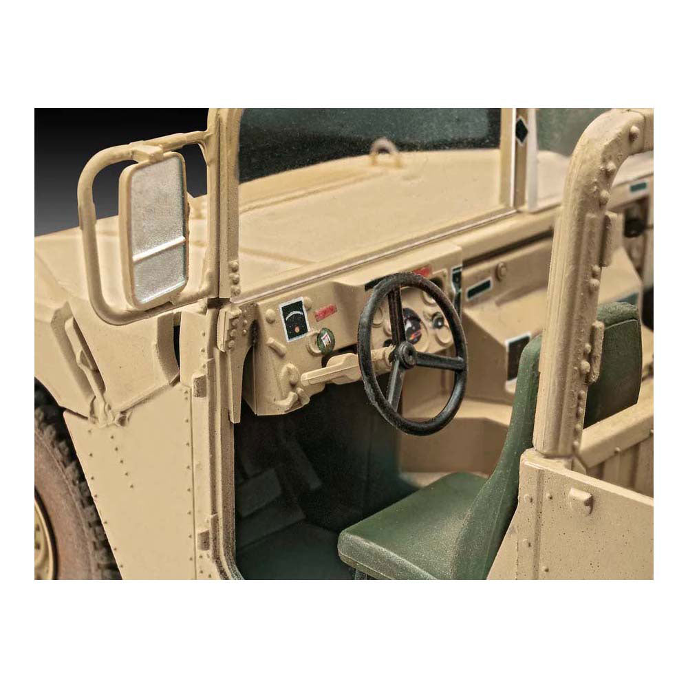 Revell modelsæt - hmmwv m109 7a2 1:35 - 156 stk.